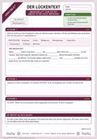 Vorschau - Arbeitsblätter - Diktat: Umzug in die neue Wohnung | Diktattext, Lückentext, Fehlersuche und Lösung | Klasse 5/6 - Seite 1