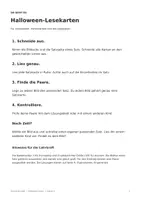 Vorschau - Arbeitsblätter - Bilder und Sätze zuordnen | Lesespiel für die 3. Klasse - Seite 1