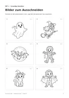 Vorschau - Arbeitsblätter - Bilder und Sätze zuordnen | Lesespiel für die 3. Klasse - Seite 2