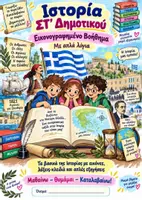Προεπισκόπηση - Υποστηρικτικό υλικό / Ειδική αγωγή - Ιστορία Δημοτικού – Η πλήρης εικονογραφημένη σειρά Γ΄, Δ΄, Ε΄ & ΣΤ΄ - Σελίδα 1