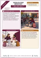 Vorschau - Arbeitsblätter - Bericht und Erzählung unterscheiden: Zweck und Adressat | Unterrichtsstunde mit Materialtext, Arbeitsblättern und Lösungen | Deutsch Klasse 6/7 - Seite 1