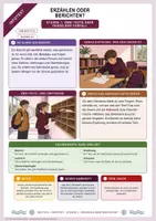 Vorschau - Arbeitsblätter - Bericht und Erzählung unterscheiden: Zweck und Adressat | Unterrichtsstunde mit Materialtext, Arbeitsblättern und Lösungen | Deutsch Klasse 6/7 - Seite 2