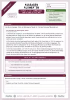 Vorschau - Arbeitsblätter - Zeugenaussagen auswerten: Fakt, Vermutung und Quellenangabe | Unterrichtsstunde mit Materialtext, Arbeitsblättern und Lösungen | Deutsch Klasse 6/7 - Seite 3