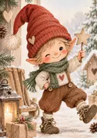 Vorschau - Bildkarten - 24 bewegte Wichteltage – Bewegungs-Adventskalender für die Kita - Seite 1