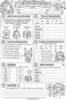 Vista previa - Hojas de trabajo - Pack de gramática - Tipos de palabras - página 2