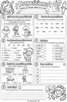 Vista previa - Hojas de trabajo - Pack de gramática - Tipos de palabras - página 1