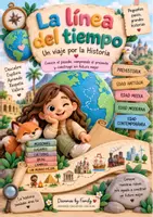 Vista previa - Fichas informativas / Documentos de lectura - LA LÍNEA DEL TIEMPO: Un viaje por la Historia - Portada