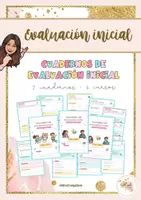 Vista previa - Evaluación - Cuadernos de evaluación inicial - Primaria - Portada