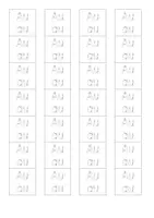Vorschau - Arbeitsblätter - Buchstaben für Buchstabenheft Formati w.1 - Druckschrift - Seite 2