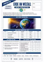 Vorschau - Arbeitsblätter - Erde im Weltall - Sonnensystem, Tag und Nacht, Jahreszeiten - Arbeitsblätter und Merkblätter mit Lösungen - Erdkunde Klasse 5/6 - Seite 2