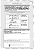 Vorschau - Arbeitsblätter - Form in der Musik: Motive und Motivarbeit - Deckblatt