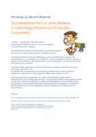 Vorschau - Stundenentwürfe - Sprechanlässe - Seite 1