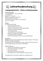 Vorschau - Arbeitsblätter - Lesespurgeschichte „Chaos im Klassenzimmer“ – 3-fach differenziert - Seite 3