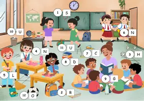 Vorschau - Arbeitsblätter - Lesespurgeschichte „Chaos im Klassenzimmer“ – 3-fach differenziert - Seite 2
