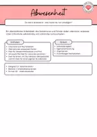 Vorschau - Arbeitsblätter - Abwesenheit – Checkliste zum Nacharbeiten - Seite 1
