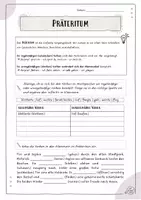 Vorschau - Arbeitsblätter - Präteritum - Seite 1