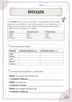 Vorschau - Arbeitsblätter - Imperativ - Seite 1