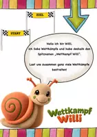 Vorschau - Spiele - Klassenchallanges mit Schnecke Willi - Seite 1