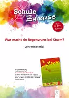 Vorschau - Arbeitsblätter - Was macht der Regenwurm bei Sturm - Deckblatt