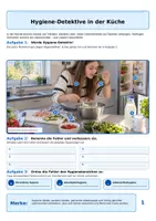Vorschau - Unterrichtsreihen - Küchen - & Lebensmittelhygiene - 12 Arbeitsblätter | Klasse 5/6 - Seite 3