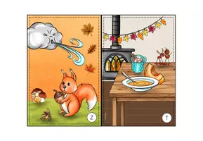 Vorschau - Arbeitsblätter - Lesespaziergang Herbst Klasse 3 + 4 - Seite 2