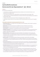 Vorschau - Arbeitsblätter - Schule als Reproduktionsort beurteilen – Klausur + EWH | Pädagogik Q1/Q2 - Seite 1
