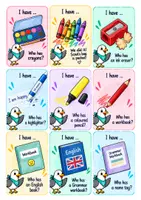 Vorschau - Spiele - I have - who has game school things - Seite 3