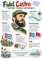 Vorschau - Arbeitsblätter - Lernplakat + Arbeitsblätter zum Thema "Fidel Castro" + Lösung & MP3 + - Deckblatt