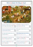 Vorschau - Arbeitsblätter - 10x Leseförderung im Herbst Wimmelbilder mit Leseaufträgen - Seite 2