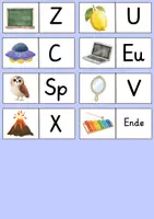 Vorschau - Spiele - Freiarbeit Klasse1: Lese-Dominos - Seite 3