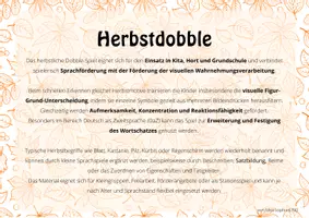 Vorschau - Stationenlernen - Doubble Spiel zu Herbst - Seite 1