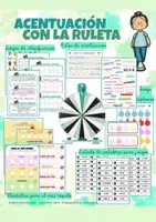 Vista previa - Unidades / Secuencias / Situaciones de Aprendizaje - RULETA ACENTUACIÓN - Portada