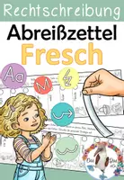 Vorschau - Arbeitsblätter - Abreißzettel - Fresch - Methode - Fehler finden und Wörter korrigieren - Deckblatt