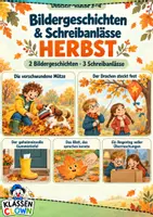 Vorschau - Arbeitsblätter - Bildergeschichte Herbst Klasse 3 4 - Deckblatt