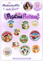 Vista previa - Juegos / Gamificación - PEGATINA POSITIBOAK – EUSKARAZ- PEGATINAS POSITIVAS - Portada