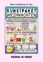 Vorschau - Mal- und Bastelvorlagen - ⭐ Sonnenfänger Suncatcher Sterne Weihnachten – basteln mit Transparentpapier - kreative Fensterbilder mit Seidenpapier - Seite 1