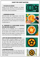 Vorschau - Mal- und Bastelvorlagen - ⭐ Sonnenfänger Suncatcher Sterne Weihnachten – basteln mit Transparentpapier - kreative Fensterbilder mit Seidenpapier - Seite 3