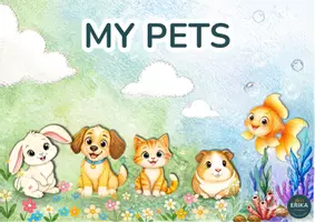 Vorschau - Poster - My Pets – Flashcards mit Poster | Englisch Grundschule - Seite 1