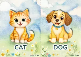 Vorschau - Poster - My Pets – Flashcards mit Poster | Englisch Grundschule - Seite 2