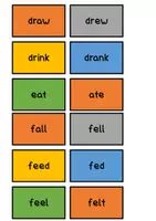 Vorschau - Spiele - Irregular Verbs spielerisch üben – Flashcards & Gädachnisspiel - Seite 2