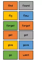 Vorschau - Spiele - Irregular Verbs spielerisch üben – Flashcards & Gädachnisspiel - Seite 3