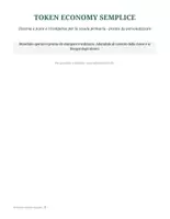 anteprima - Altro tipo di materiale - Token economy semplice - Pagina di copertina