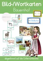 Vorschau - Unterrichtsreihen - Bauernhof Komplettpaket – Sachunterricht | Leseverständnis | Klasse 1/2 🐄🚜 - Seite 1