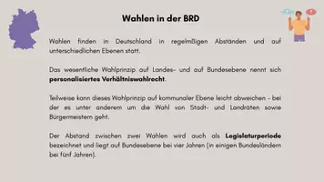 Vorschau - Präsentationen/Tafelbilder - Das Politische System der BRD Präsentationspaket - Seite 3