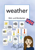 Vorschau - Bildkarten - weather_Bild- und Wortkarten - Deckblatt
