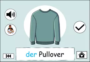 Vorschau - Interaktives Material - Interaktives Wortschatztraining "Winterkleidung" DaZ / DaF / Deutsch - Seite 3