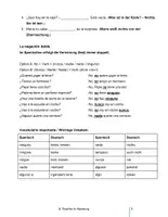 Vorschau - Arbeitsblätter - Spanische Grammatik: La negación doble + Lösungen (doppelte Verneinung) - Seite 2
