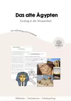 Vorschau - Unterrichtsreihen - Mose - Das alte Ägypten (Einstieg in die Einheit) - Deckblatt