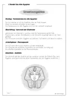 Vorschau - Unterrichtsreihen - Mose - Das alte Ägypten (Einstieg in die Einheit) - Seite 2