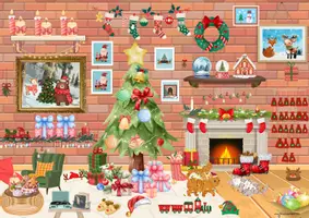 Vorschau - Spiele - Weihnachtswimmelbild Suchbild Fehlerbild Poster - Seite 1